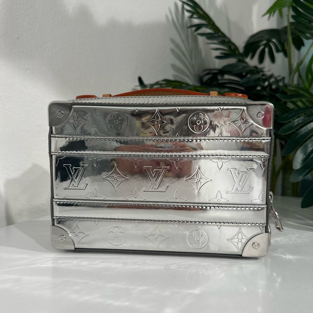 Louis Vuitton 2021 LTD Edition Virgil Abloh Monogram Mirror Soft Trunk Bag